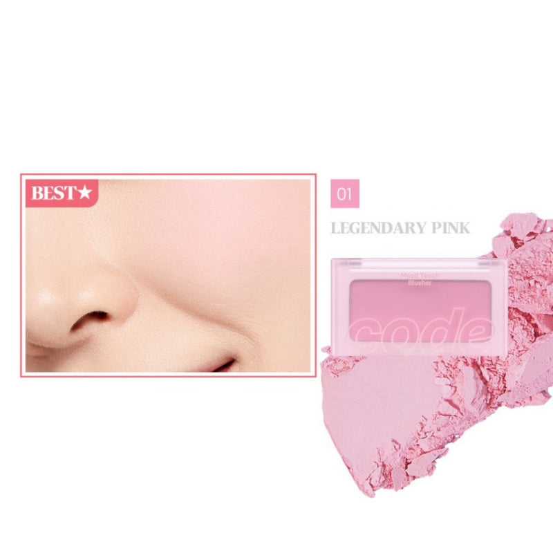 Code Glokolor Mood Touch Blusher 3.5g - DODOSKIN