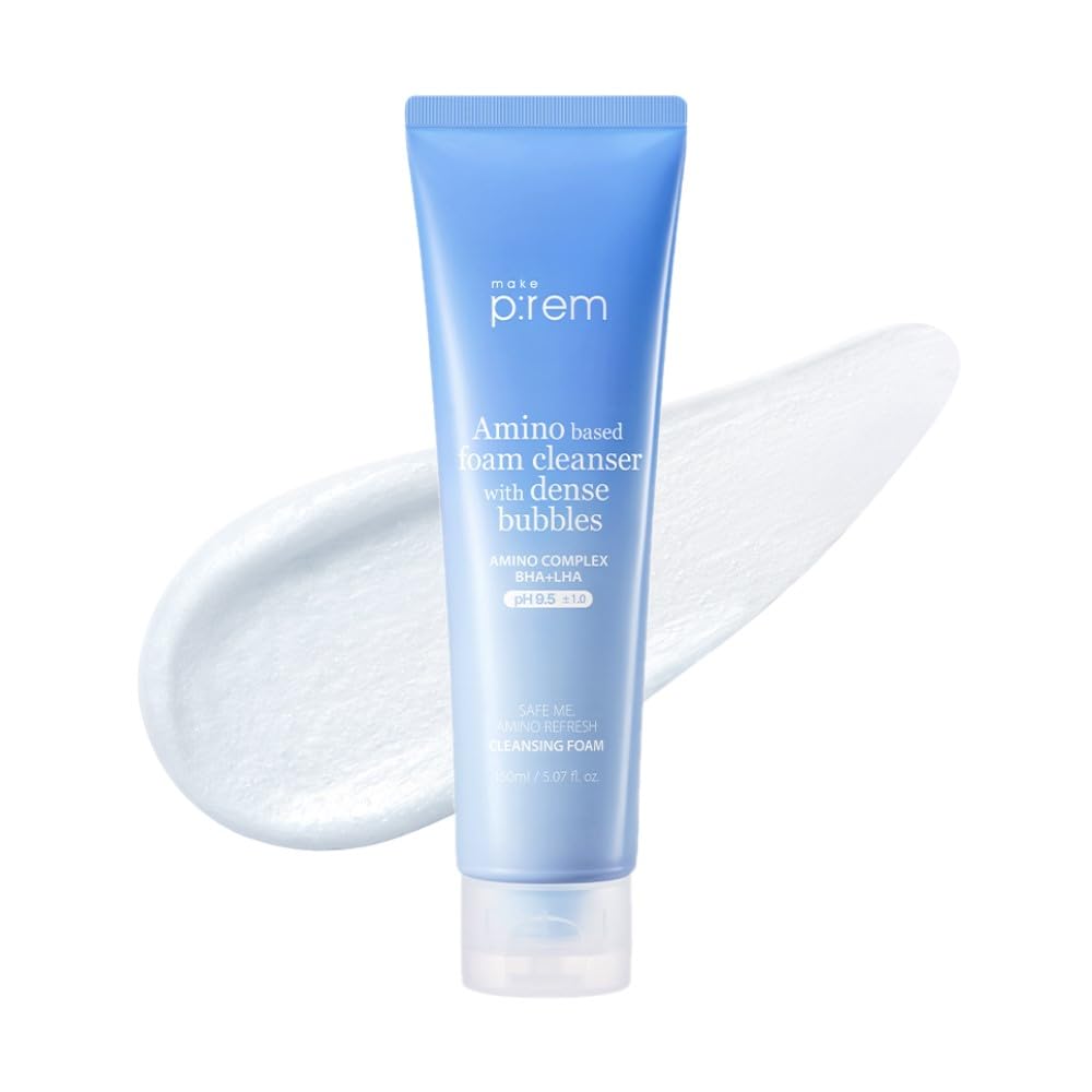 make p:rem Safe Me Amino Refresh Cleansing Foam 150ml