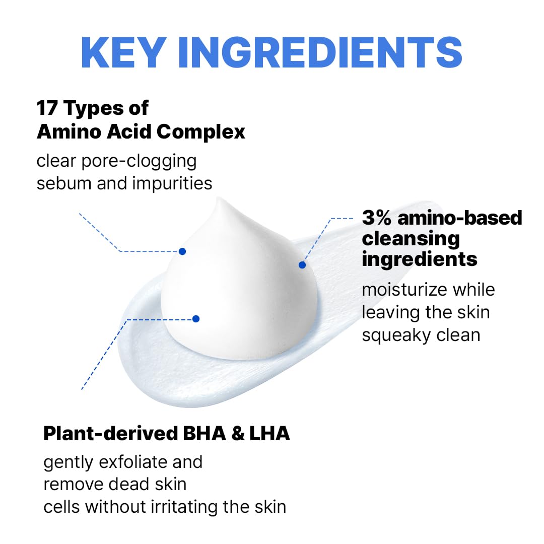 make p:rem Safe Me Amino Refresh Cleansing Foam 150ml