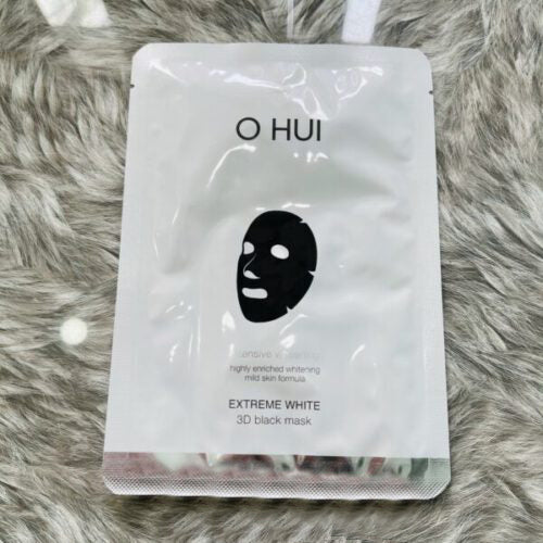 O HUI Extreme White 3D Black Facial Mask 27g x 6EA - DODOSKIN