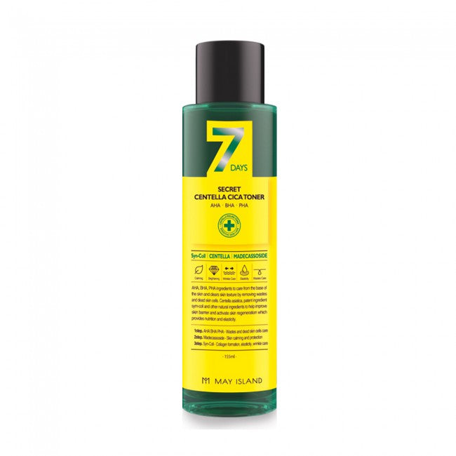 MAY ISLAND 7 Days Secret Centella Cica Toner 155ml - DODOSKIN
