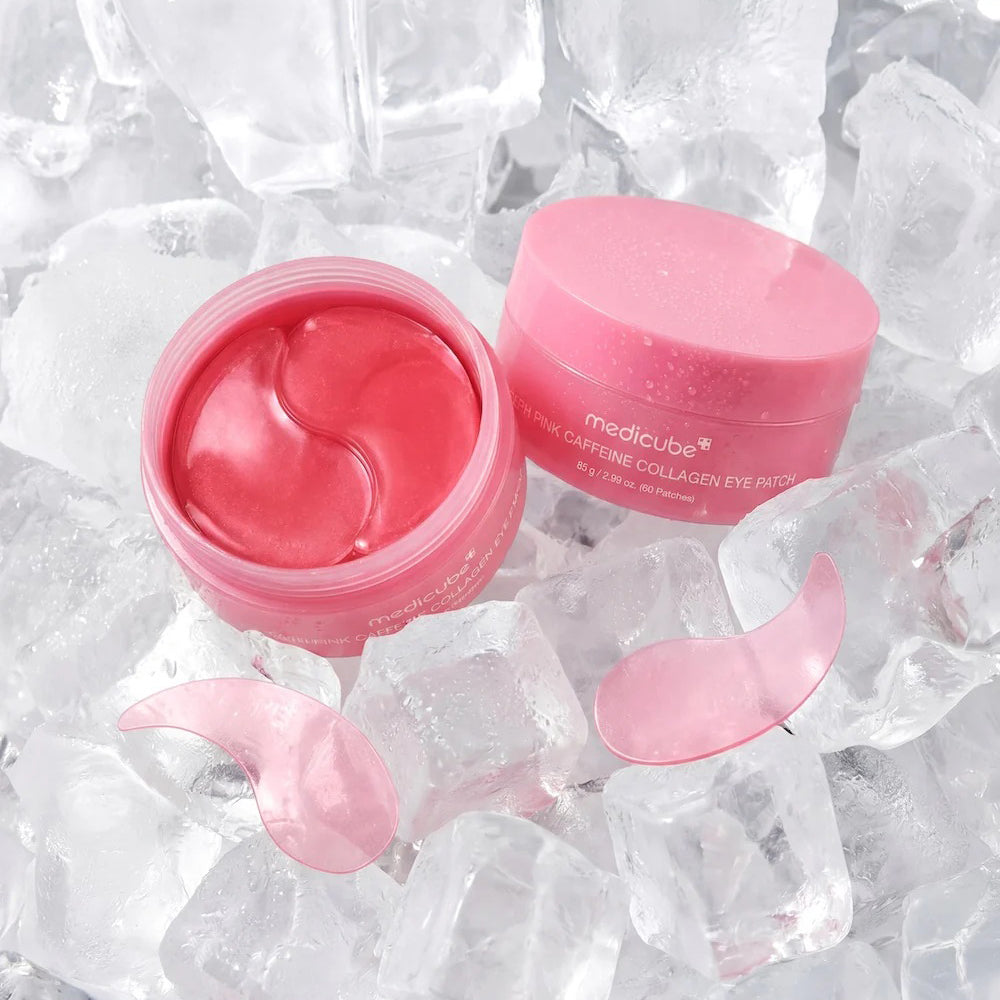 medicube PDRN Pink Caffeine Collagen Eye Patch 85g 60ea