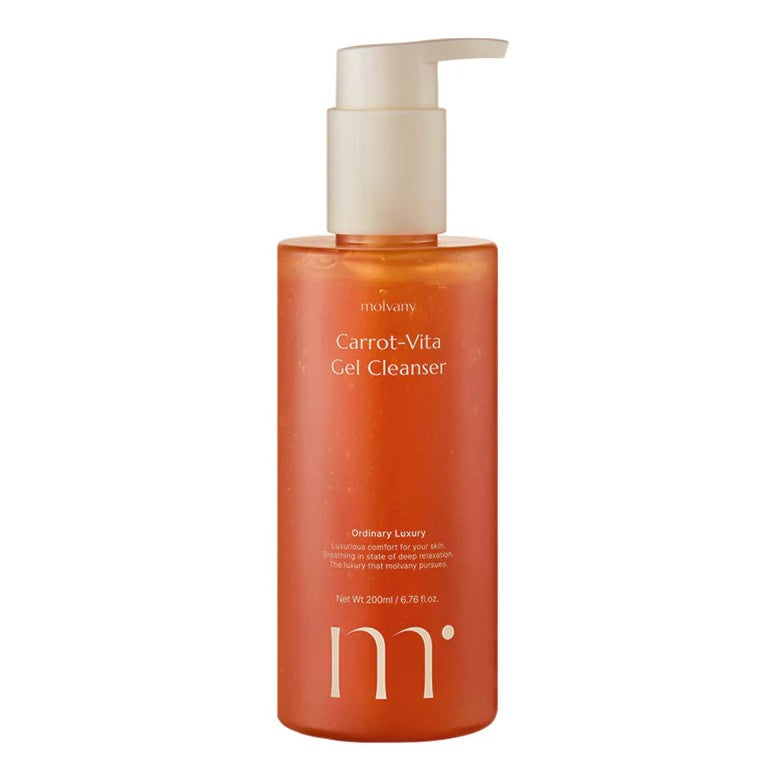 molvany Carrot Vita Gel Cleanser 200ml