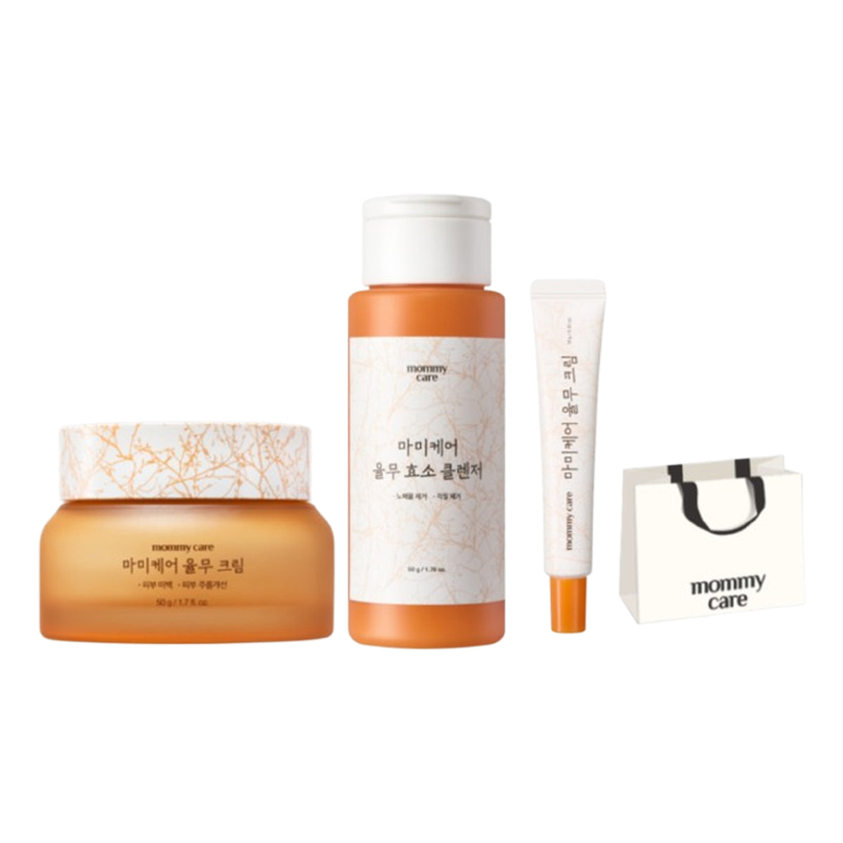 mommy care Korean Herbal Job’s Tears Cream + Korean Herbal Job’s Tears Enzyme Cleanser (Includes Korean Herbal Job’s Tears Cream 15g + Gift Shopping Bag)