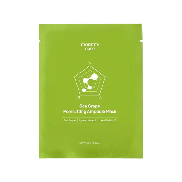mommy care Sea Grape pore lifting ampoule mask 1box 7ea
