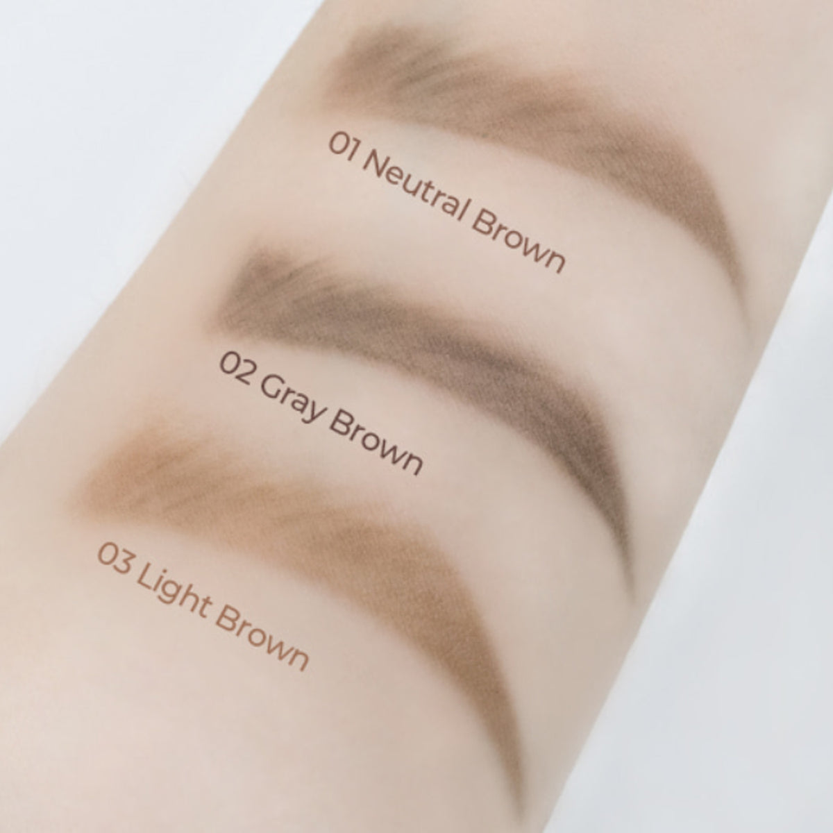 mustaev Airyfit Powder Eyebrow Pencil 3 Colors