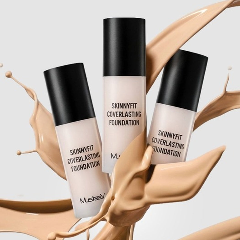 mustaev Skinnyfit Coverlasting Foundation (SPF30/PA++) 30ml 3 Colors