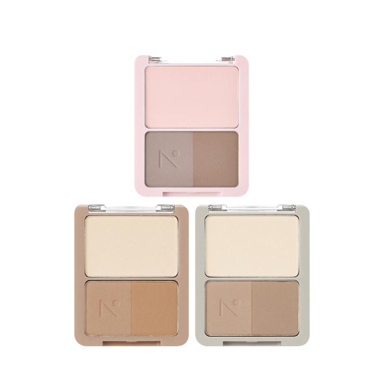 nobev Volume Detail Shading Palette 9.8g 3colors