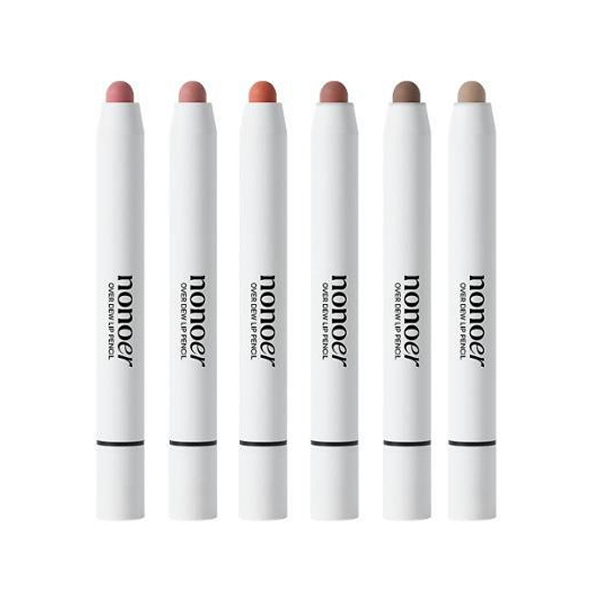 nonoer Over Dew Lip Pencil 1.4g 6 colors