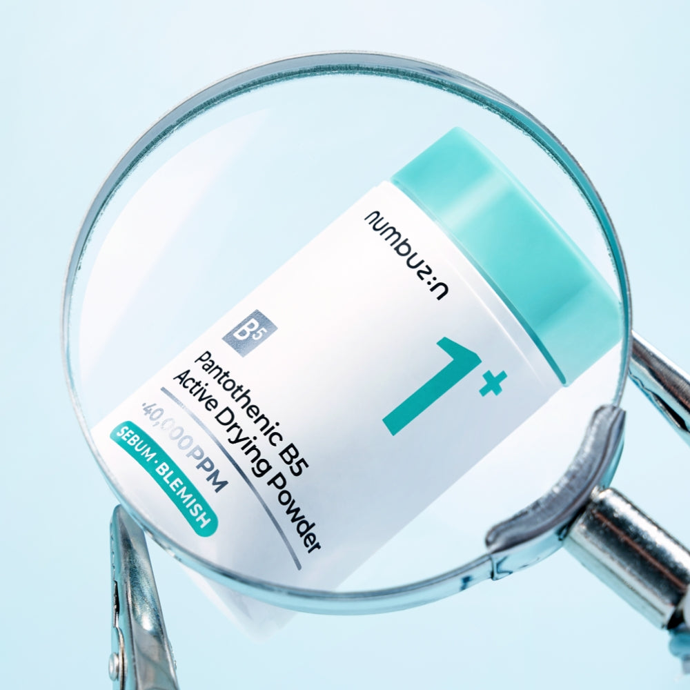 7g bottle of Numbuzin No.1 Pantothenic B5 Active Drying Powder.