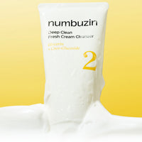 numbuzin No. 2 Deep Clean Fresh Cream Cleansing Foam 120ml