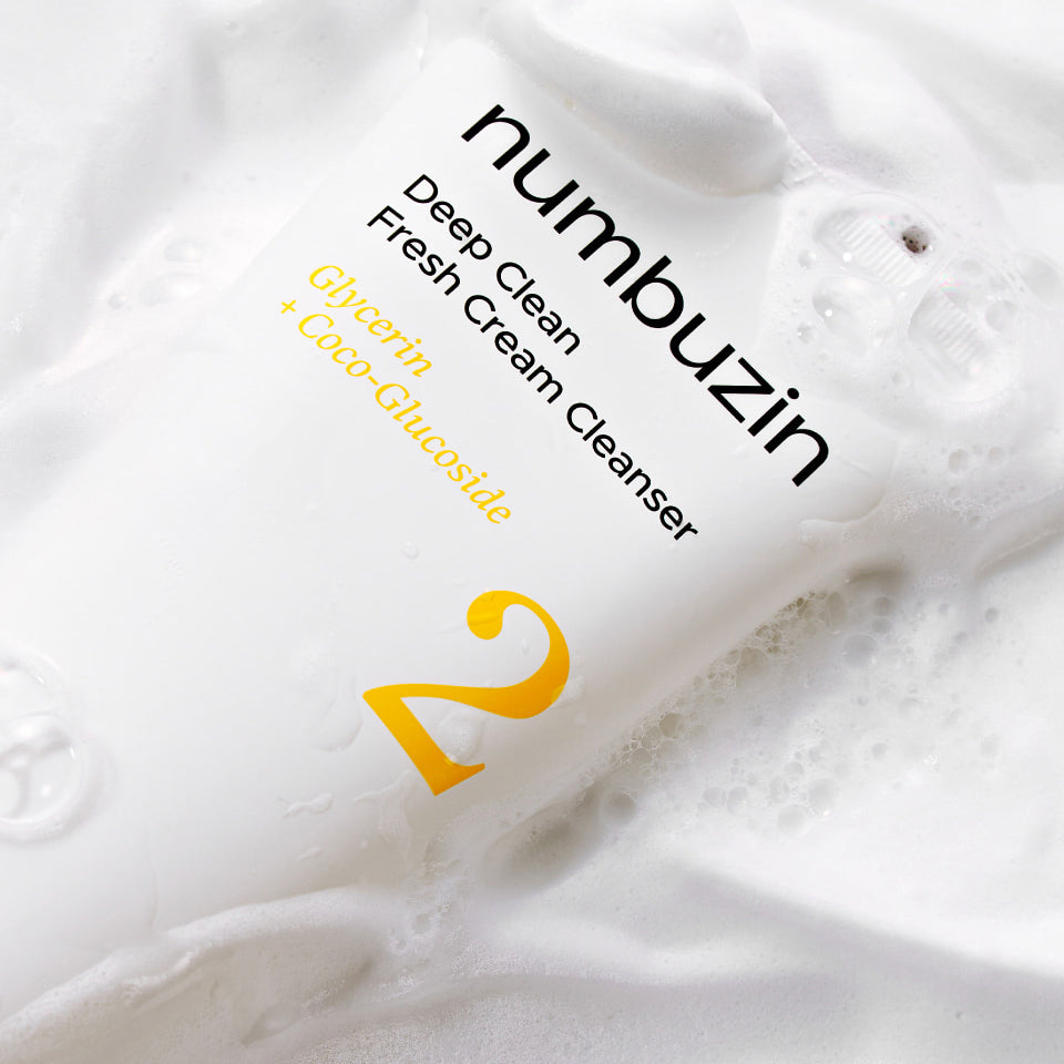 numbuzin No. 2 Deep Clean Fresh Cream Cleansing Foam 120ml