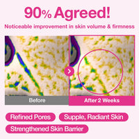 numbuzin No.2 Rose PDRN Collagen Wrapping Overnight Film Pack (4 Sheets)