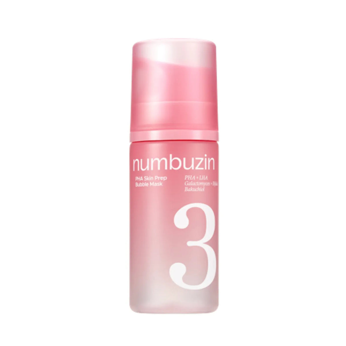 numbuzin No.3 PHA Skin Smoothing Makeup Ready Bubble Pack 90ml