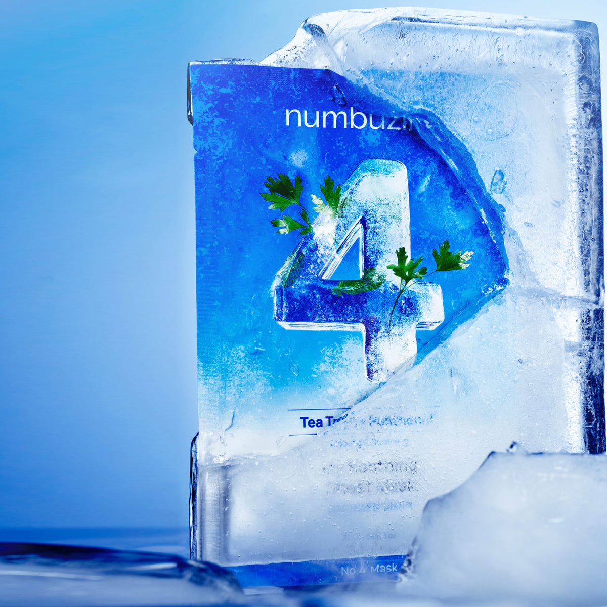 numbuzin No. 4 Icy Soothing Sheet Mask 27g 5ea