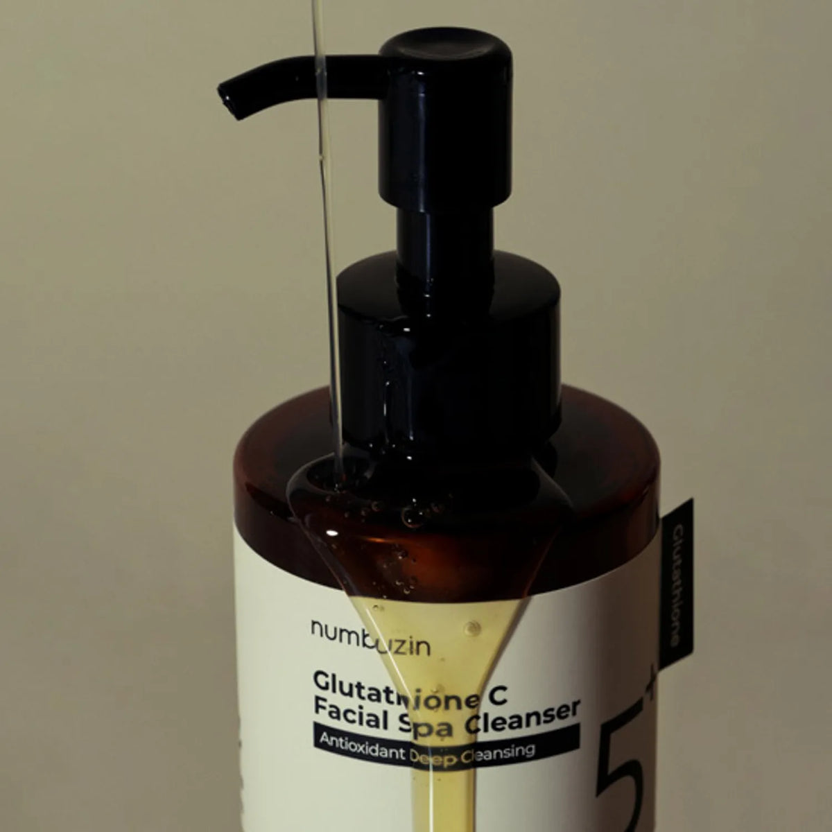 numbuzin No.5 Glutathione C Facial Spa Cleanser Antioxidant Deep Cleansing 200ml