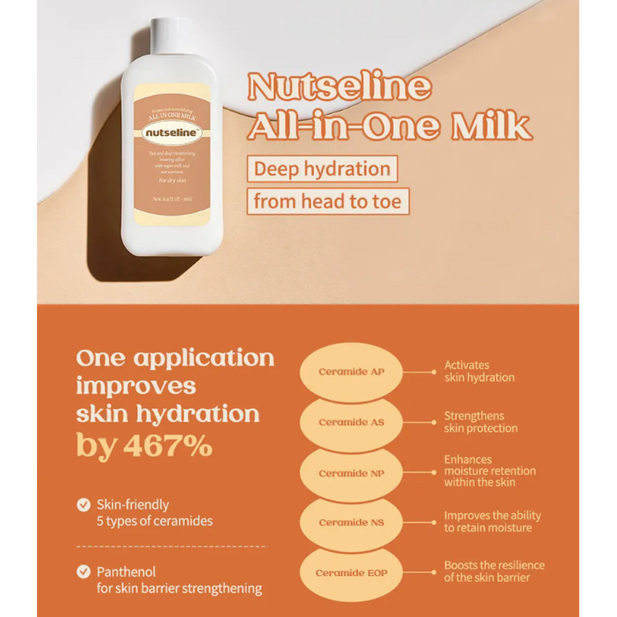 nutseline Super Nut Nourishing All In One Milk 300ml