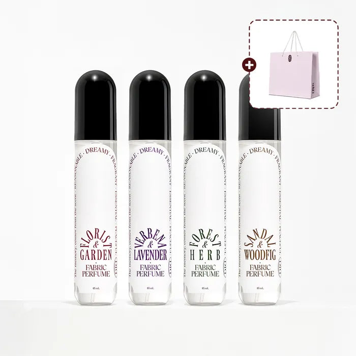 odiD Fabric Perfume 4-Fragrance Set + Complimentary Shopping Bag