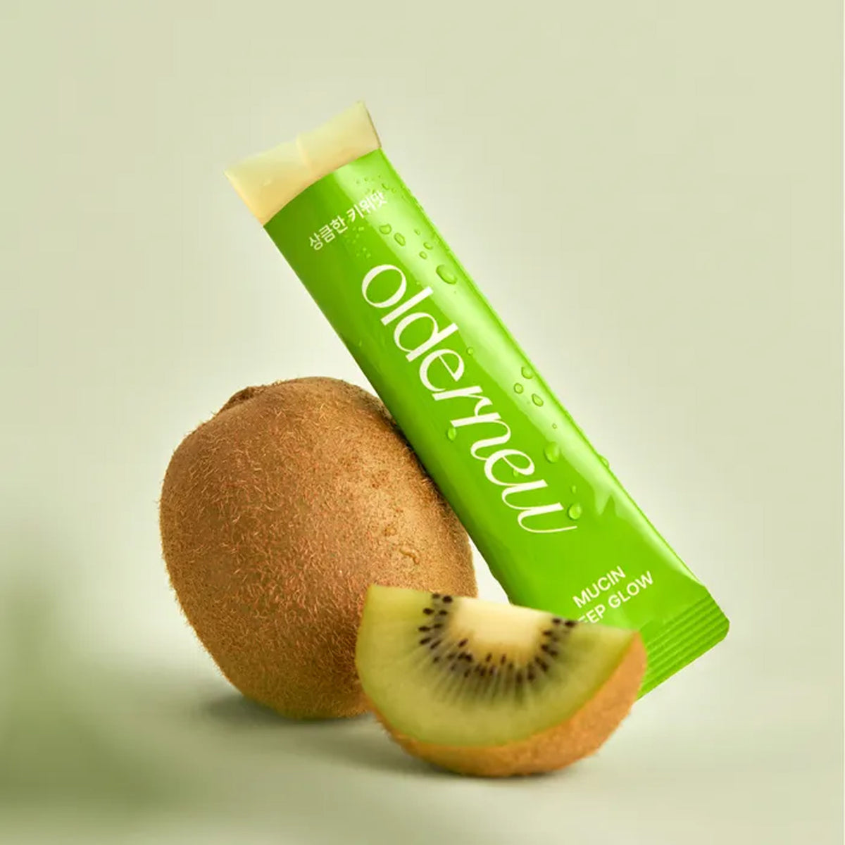 oldernew Mucin Deep Glow (Kiwi Flavor) - 20g x 20 Sticks (2 Boxes)
