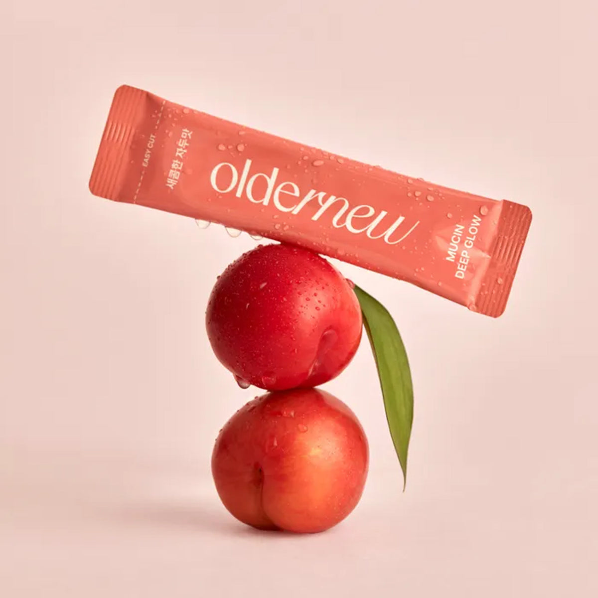 oldernew Mucin Deep Glow (Plum Flavor) - 20g x 40 Sticks (4 Boxes)