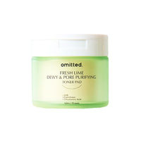 omitted Fresh Lime Dewy & Pore Purifying Toner Pad 160ml (70pads)