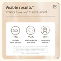Modern 50ml onoma Wonder Tomorrow Essence Locker bottle, embodying a contemporary aesthetic.