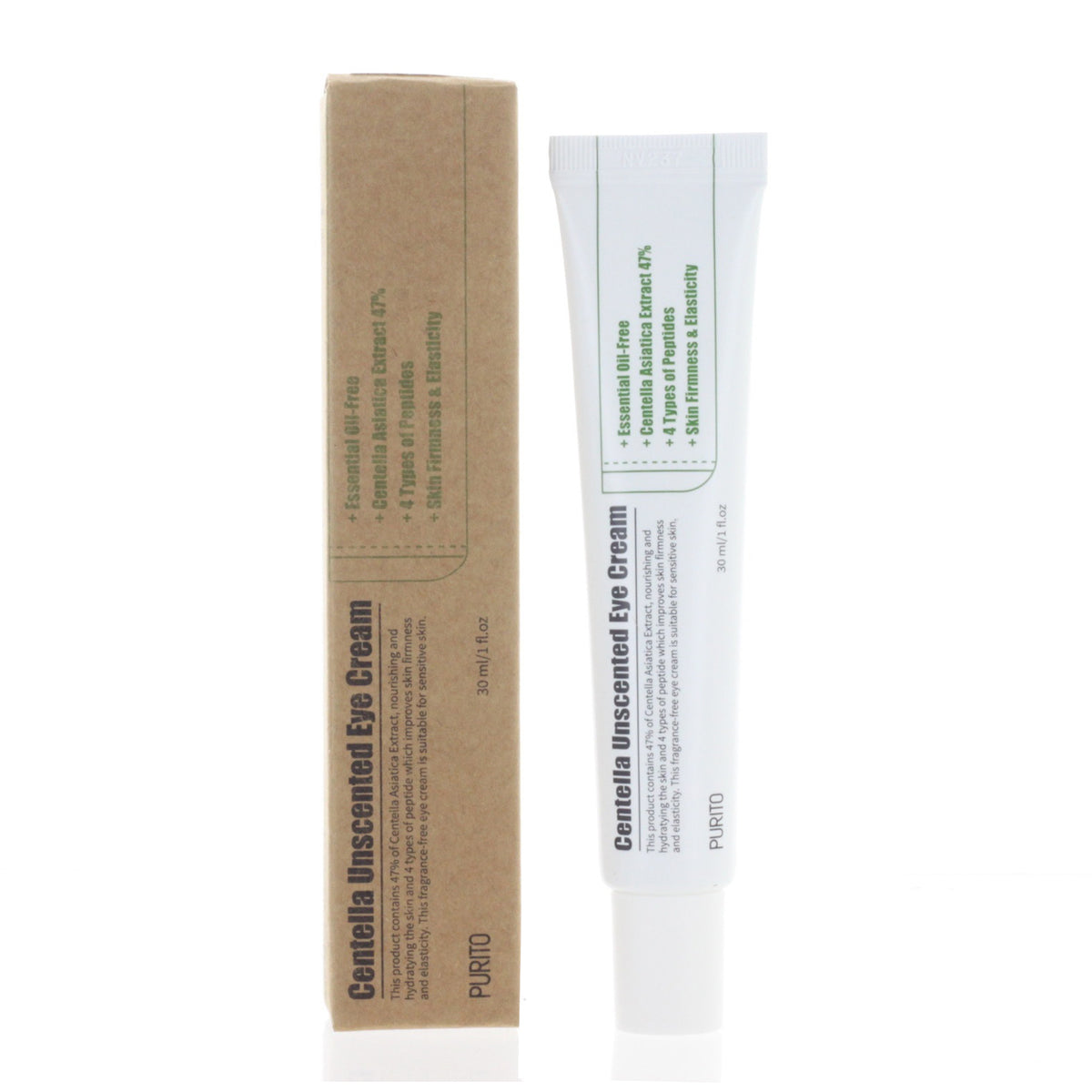 PURITO Centella Unscented Eye Cream 30ml - DODOSKIN