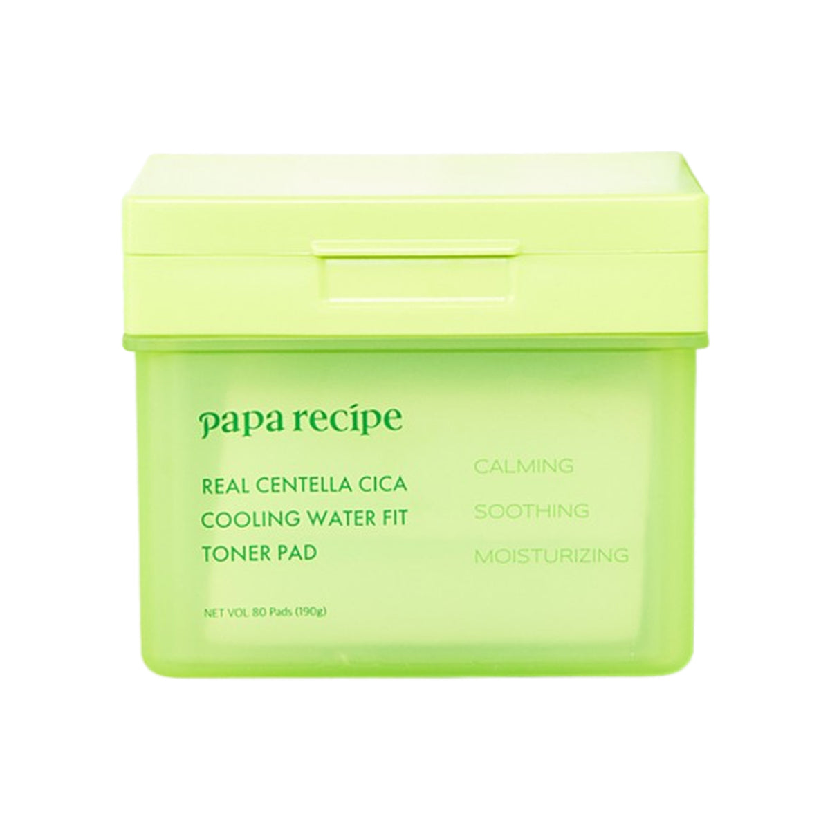 receta de papá real cica cica fit tóner almohadilla de tóner 80ea