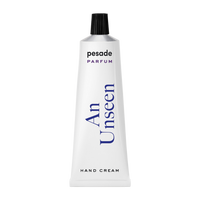A 50ml tube of Pesade An Unseen Hand Cream, designed for moisturizing and nourishing dry hands effectively.