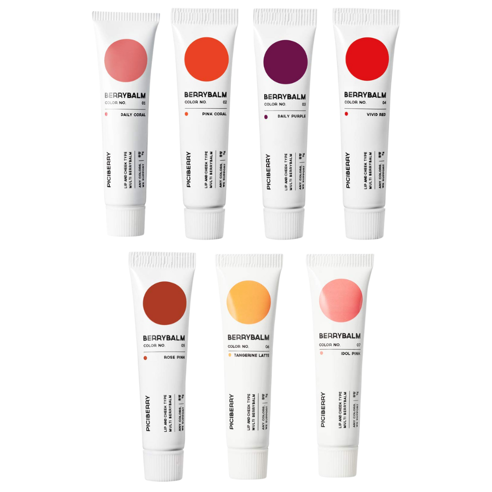 piciberry Berry Balm 9g 7 colors