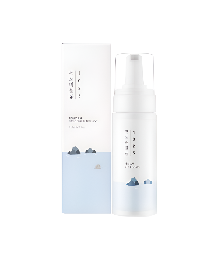 ROUND LAB 1025 Dokdo Bubble Foam 150ml - DODOSKIN