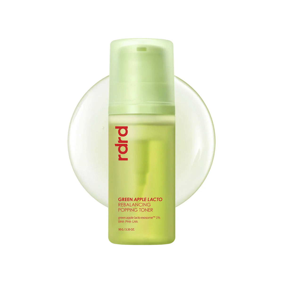 rdrd Green Apple Lacto Rebalancing Popping Toner 95g