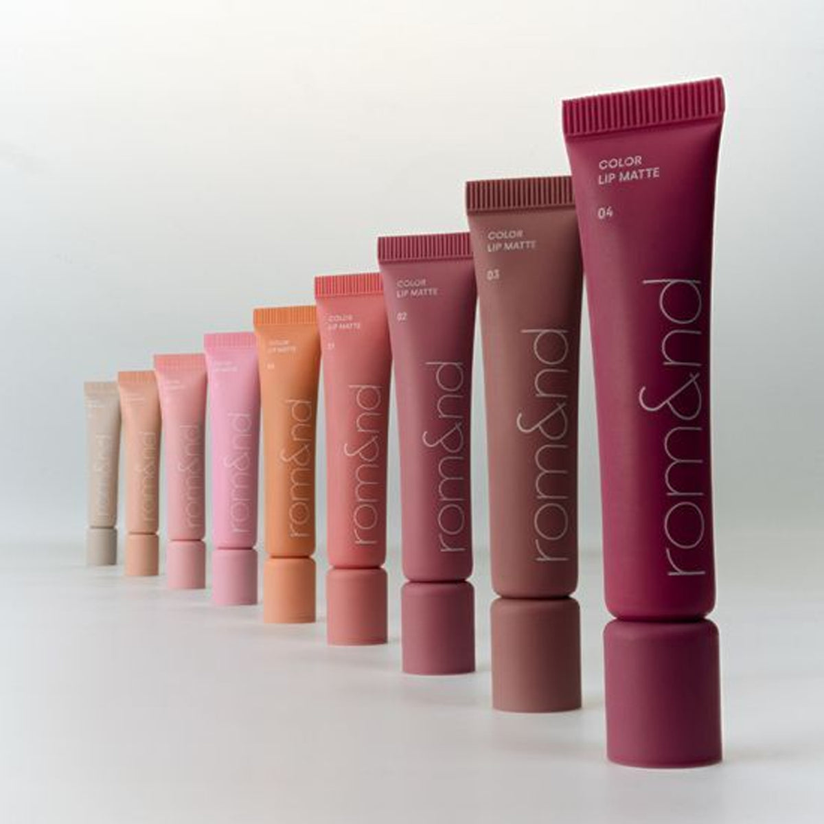 Rom & nd color labio mate 9 colores