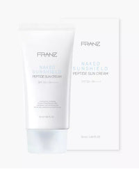 FRANZ Naked Sunshield Peptide Suncream 50ml