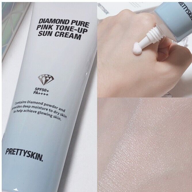 Pretty skin Diamond Pure Pink Tone-Up Sun Cream 50ml - DODOSKIN