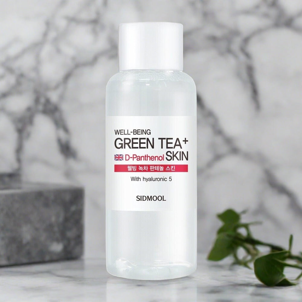 Sidmool Well-Being Green Tea+D-Panthenol Skin 150ml - DODOSKIN