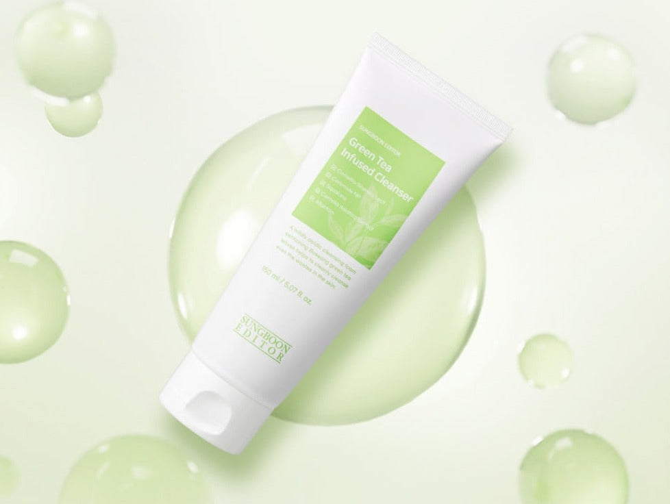 SUNGBOON EDITOR Green Tea Infused Cleanser 150ml - DODOSKIN