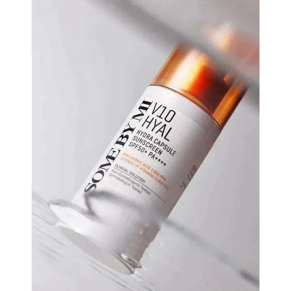 SOME BY MI V10 HYAL Hydra Capsule Sunscreen SPF50+ PA++++ 40ml - DODOSKIN