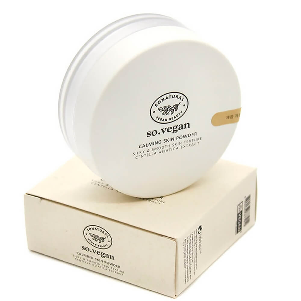 so natural SO Vegan Calming Skin Powder 8g - DODOSKIN