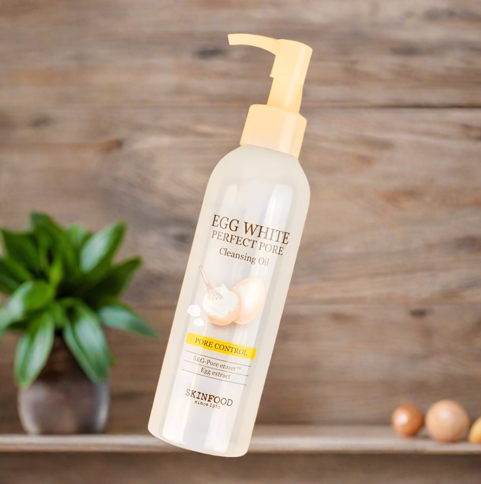 SKINFOOD Egg White Perfect Pore Cleansing Oil 200ml - DODOSKIN