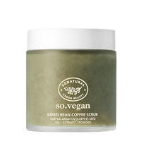 so natural SO Vegan Green Bean Coffee Scrub 105ml - DODOSKIN