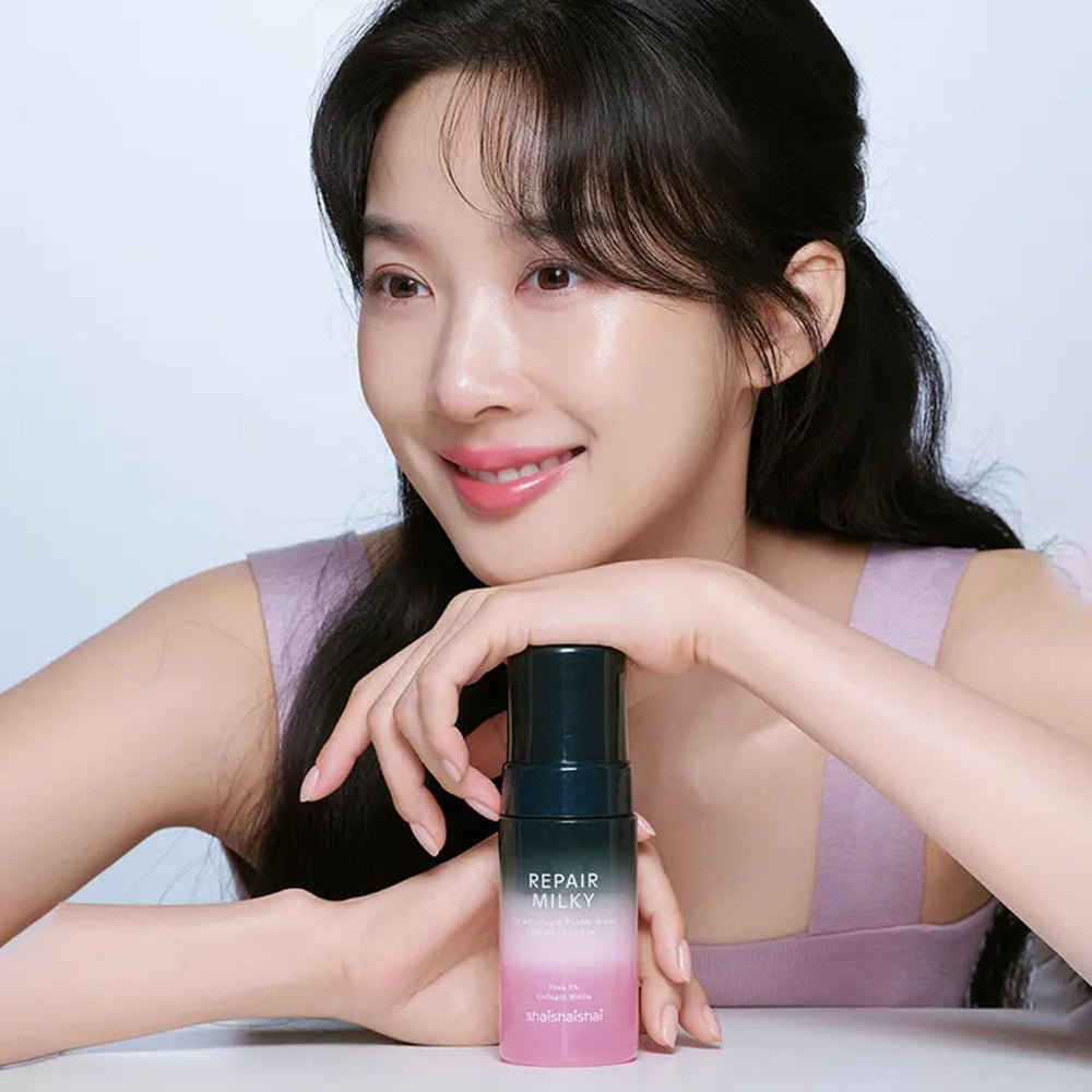 shaishaishai Repair Milky Urea Glow Bubble Serum 110ml