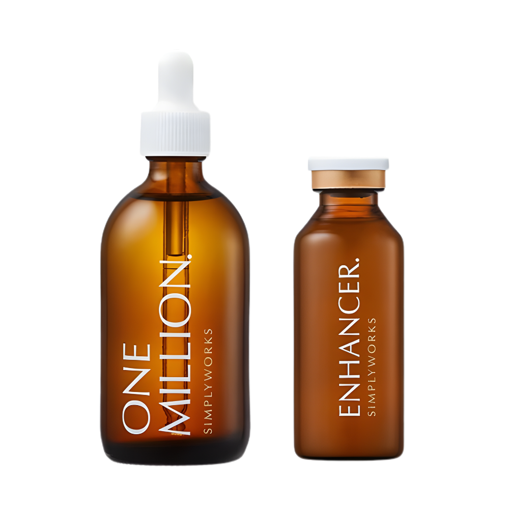 simply works One Million Tone-Up Serum Duo Set