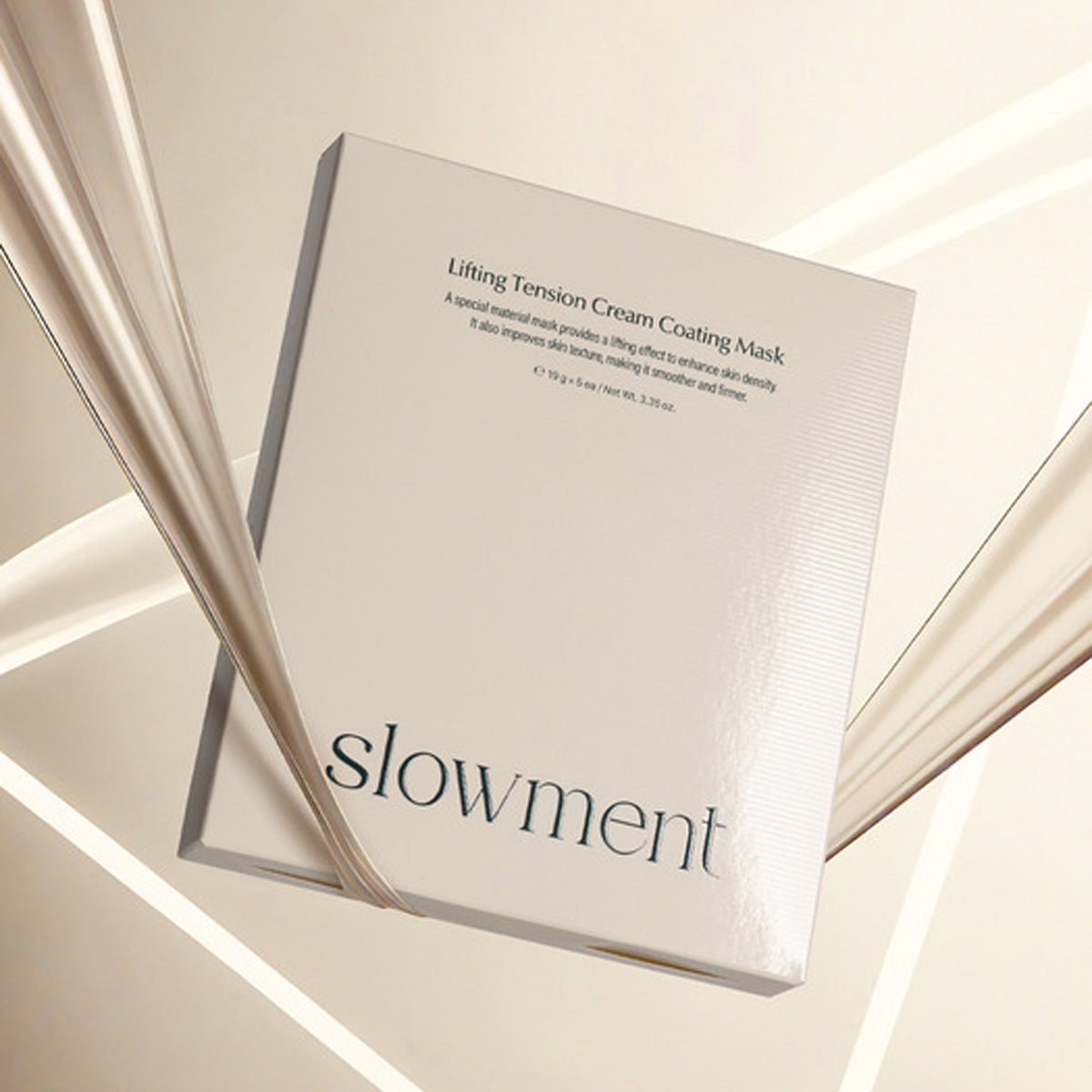 slowment Lifting Tension Cream Coating Mask 5 Sheets