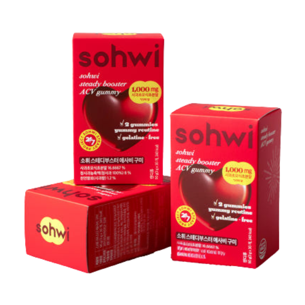 sohwi Aesabi Gummies 3 Boxes (90 Gummies)