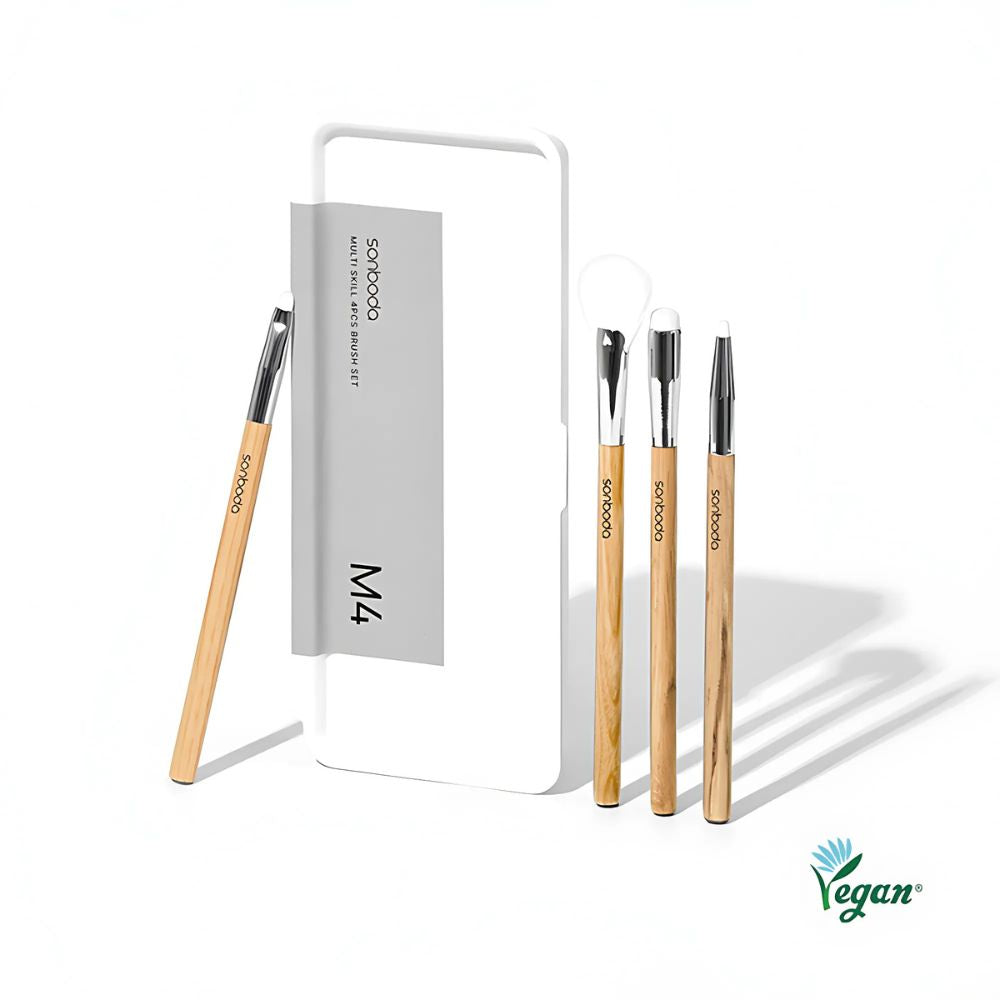 This versatile set includes brushes for foundation, concealer, blush, and contouring, featuring soft bristles for smooth blending and an ergonomic grip for easy handling. Elevate your beauty routine and achieve professional results effortlessly!