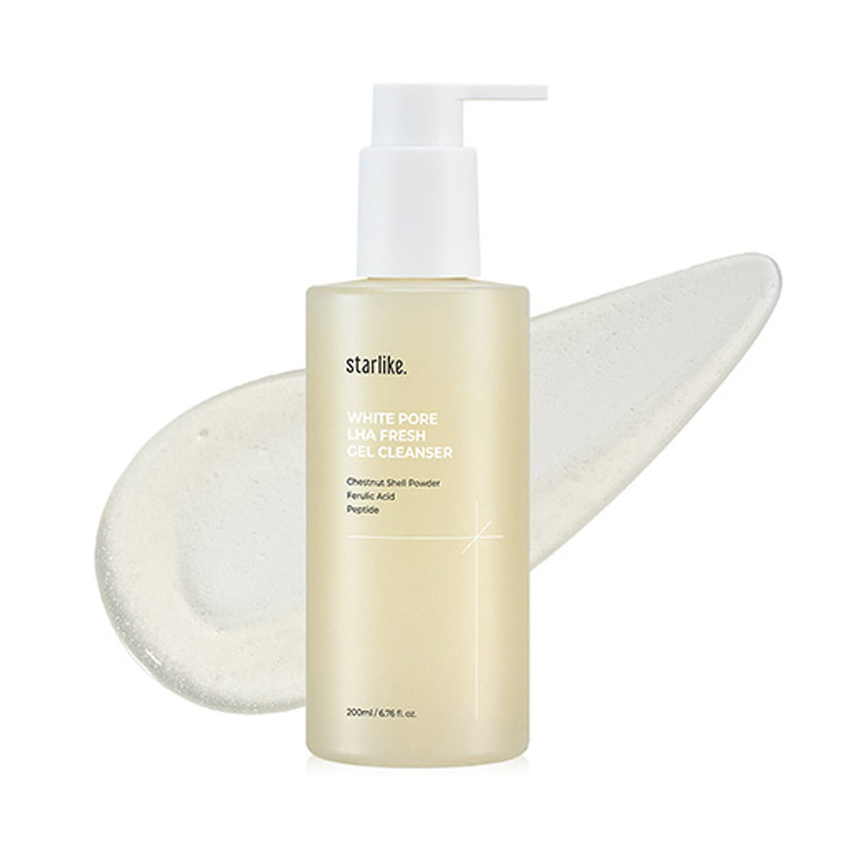 Like Star White Pore LHA Fresh Gel Cleanser 200ml