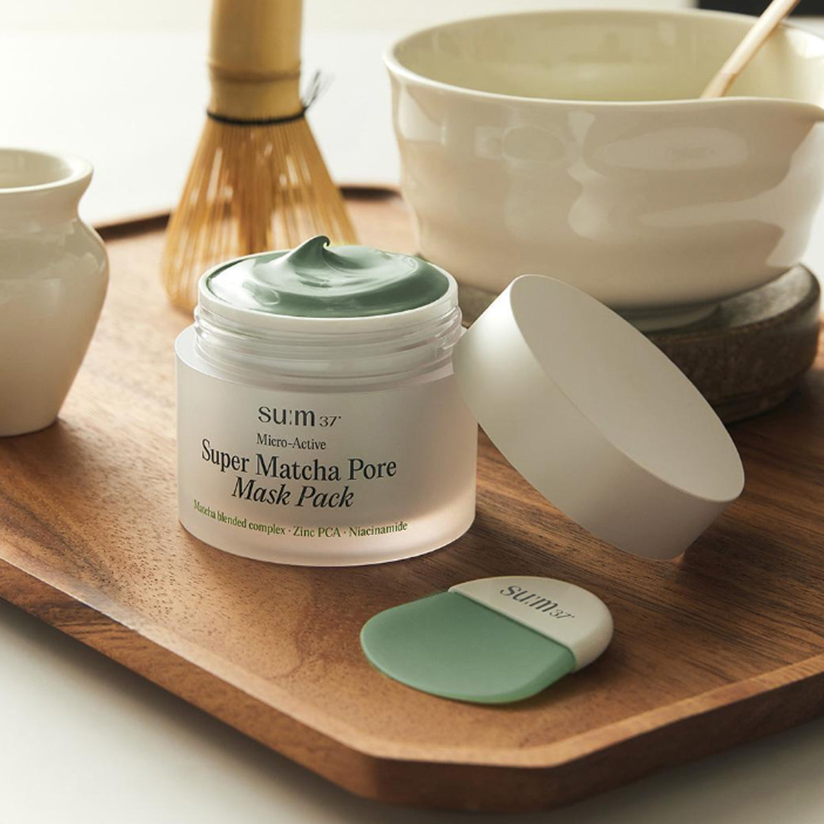 SU: M37 Micro-Active Super Matcha Mask Mask Pack 100ml