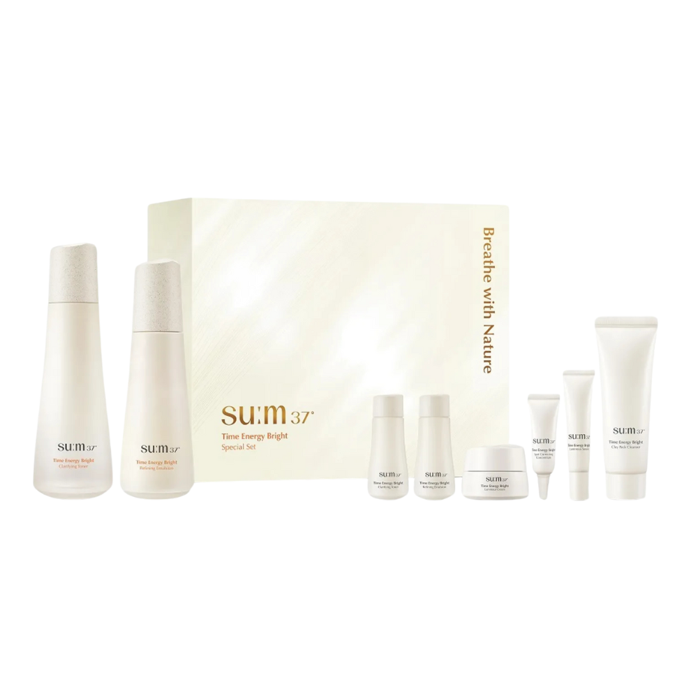 su:m37 Time Energy Bright Basic Skincare Special Set (Toner 170ml+Emulsion 120ml)