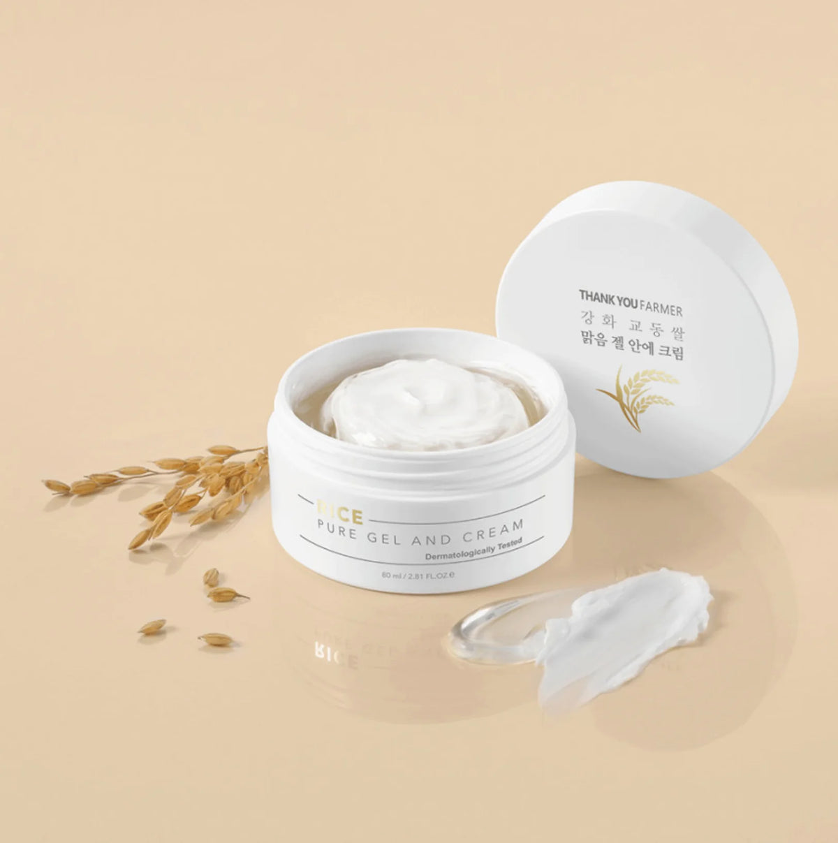 THANK YOU FARMER Rice Pure Gel and Cream 80ml - DODOSKIN